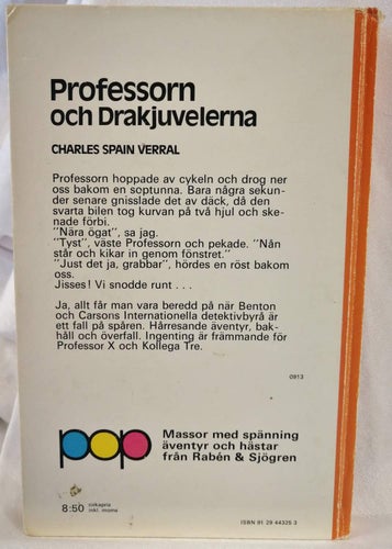 Charles Spain Verral - Professorn och Drakjuvelerna (POP 1975 Detektivbyrå)