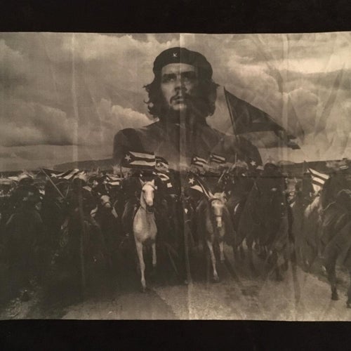 Che Guevara (army grey white) Poster flagga Samlarobjekt