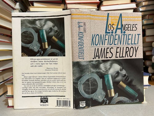 Los Angeles konfidentiellt av James Ellroy. Bok. Very good plus