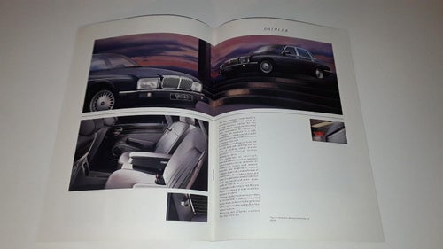 Jaguar XJ6 Sovereign XJ-S 30 sidor tryckt ? text engelska