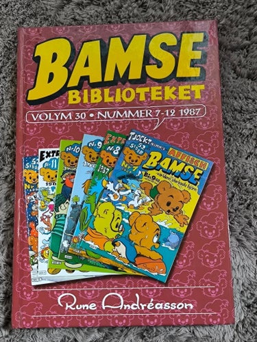 Bamse Biblioteket Volym 30, Nummer 7-12, 1987 av Rune Andréasson
