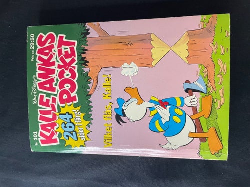 Kalle Ankas Pocket Nr 101, Walt Disney's seriepocket