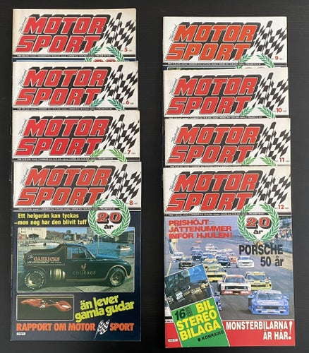 Illustrerad Motor Sport - Årgång 1981 -