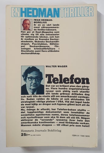 Walter Wager: Telefon (Stor-pocket, 1978)