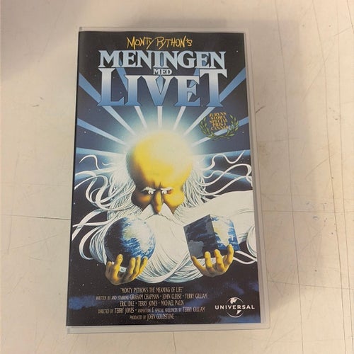 Monty Python's Meningen Med Livet (VHS)