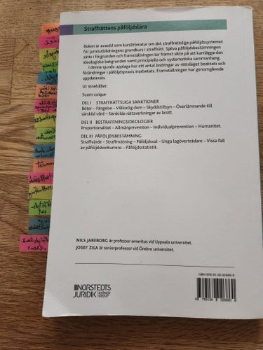 Straffrättens påföljdslära av Nils Jareborg och Josef Zila, sjunde upplagan