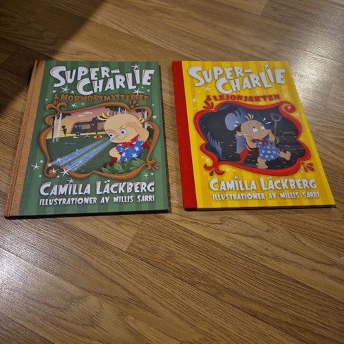 Super-Charlie av Camilla Läckberg - Två Böcker