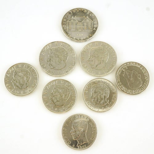 MYNT, 900S, 20,00g, MYNT, 800S, 14,99g, MYNT, 400S, 91,68g, silver.