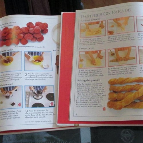 My first Cook Boook + My first Baking Book, kokböcker för barn, på engelska