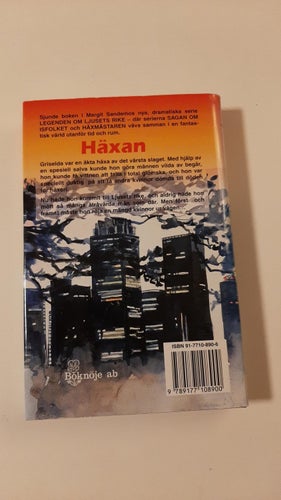 LJUSETS RIKE 7 HÄXAN MARGIT SANDEMO INBUNDEN MED OMSLAG I FINT SKICK