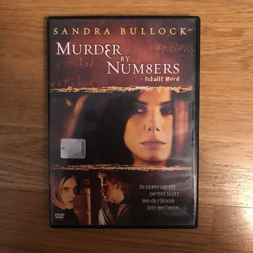 Murder by numbers - Iskallt mord - Hyrex - UTGÅTT - Sandra Bullock