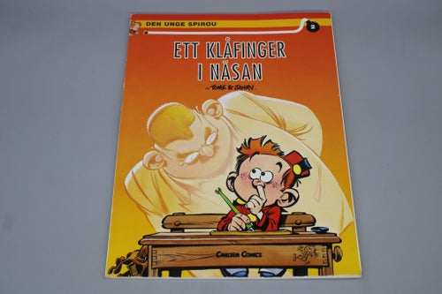 Den unge spirou : Ett klåfinger i näsan - 1:a upplagan 1992