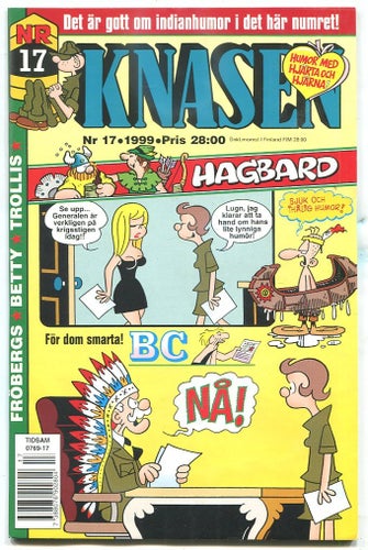 Knasen 1999 nr 17 Hagbard, Rödöga Betty BC Trollis Fröberg
