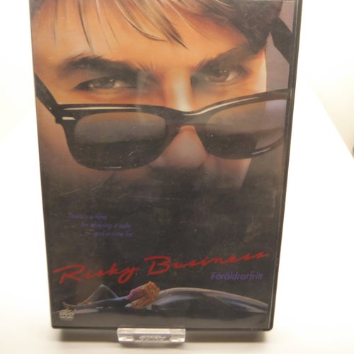 Risky Business - Föräldrarfritt - Tom Cruise, DVD-film, Svensk text, Gott skick