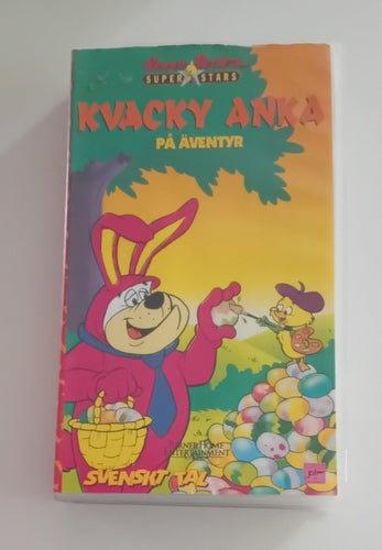 Kvacky Anka på Äventyr / Yakky Doodle in "Wakky Yakky" / VHS / SE /Hanna-Barbera