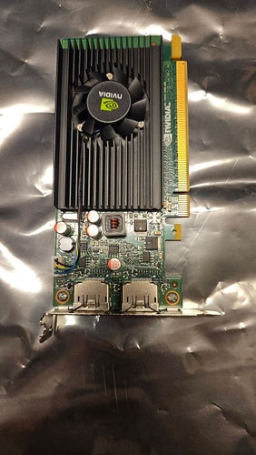 1 GB NVIDIA NVS 310 - 2x Displayport - Low profile graphics
