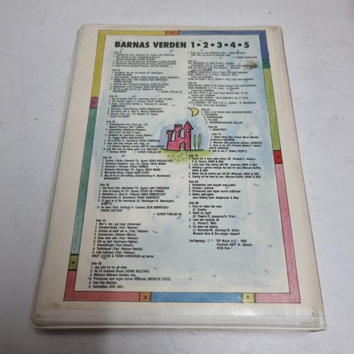 Barna's Verden 8 kassetter kassettbok norsk
