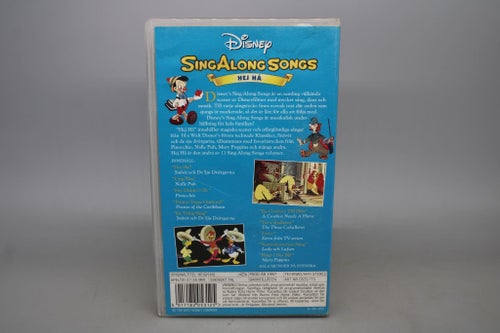 Disney Sing Along Songs Hej Hå Vol 2 , Snövit - VHS