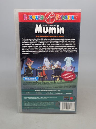 Tove Janssons Mumin - När Muminpappan var liten - Svenskt tal - VHS