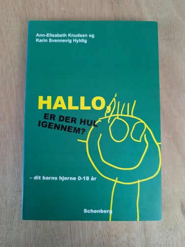 HALLÅ, ÄR DET HÅL IGENOM? av Ann-Elisabeth Knudsen och Karin Svennevig Hyldig,