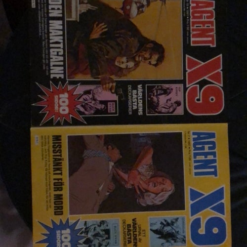 Agent X9 - Den Maktgalne & Misstänkt för Mord, 1981