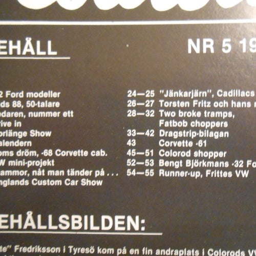 Colorod med Dragstrip Nr 5 1980
