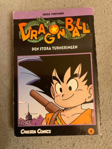 Dragonball vol 4 - svenska manga anime dragon ball toriyama akira