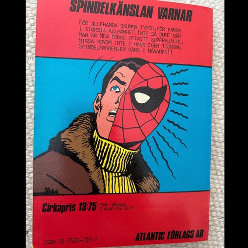 Spindelmannen Superseriepocket Nr 6 - bra skick