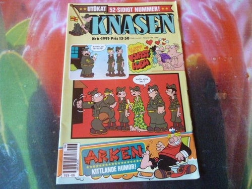 KNASEN, NR 6-1991, TIDNING