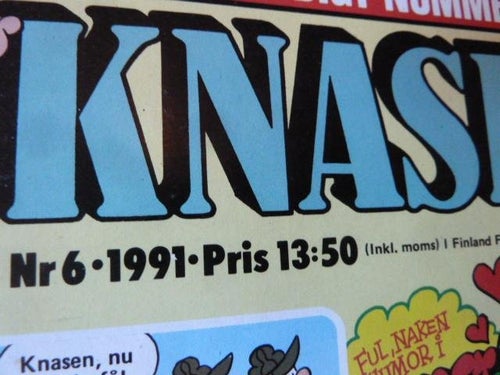 KNASEN, NR 6-1991, TIDNING