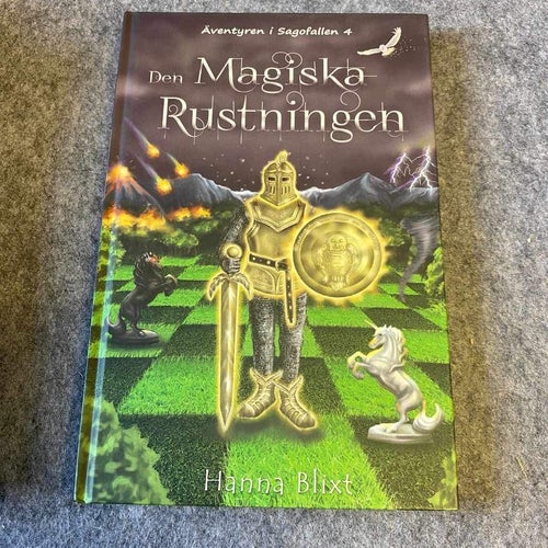 Hanna Blixt - Den magiska rustningen - signerad