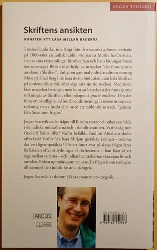 Skriftens ansikten: konsten att läsa mellan raderna / Jesper Svartvik