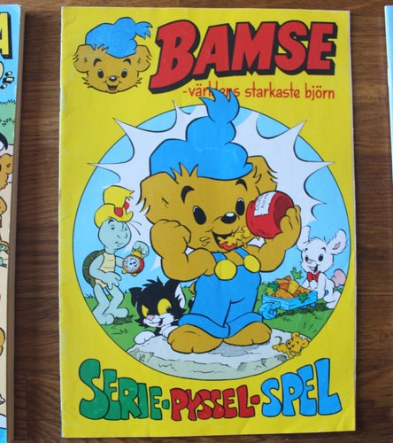 BAMSE serie pyssel & spel 2004 bilaga