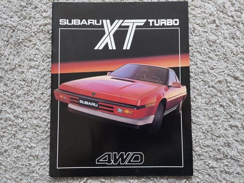 Subaru XT Turbo 1986 ...