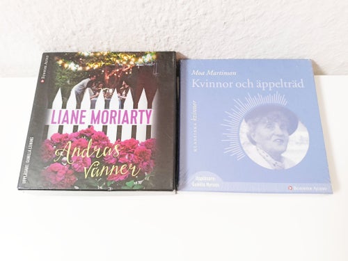 2st Ljudböcker Kvinnliga Författare Martinson Moriarty Andras Vänner mfl
