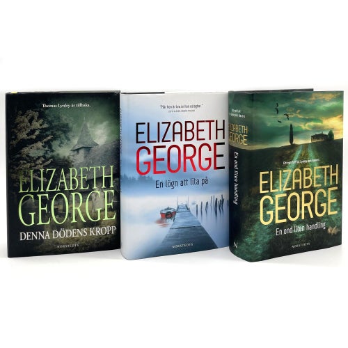 Thomas Lynley och Barbara Havers del 15-18 av Elizabeth George (inbundna)