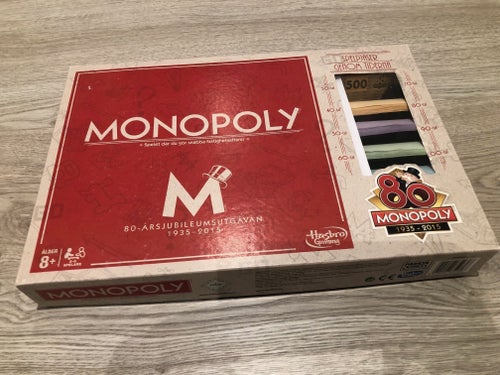 Monopoly 80-årsjubileumsutgåvan 1935-2015