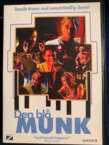 DEN BLÅ MUNK. DVD DRAMA 1998. DANMARK. SVENSK TEXT. UTGÅNGEN / OOP. NJUTA FILMS