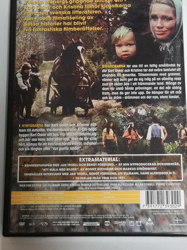 DVD Utvandrarna Nybyggarna 3 disk box TOPPSKICK