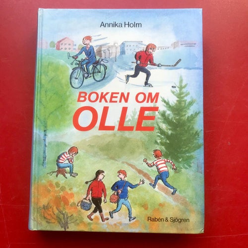BOKEN OM OLLE Annika Holm 1989