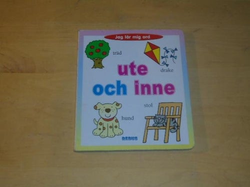 UTE och INNE jag lär mig ord - Rebus
