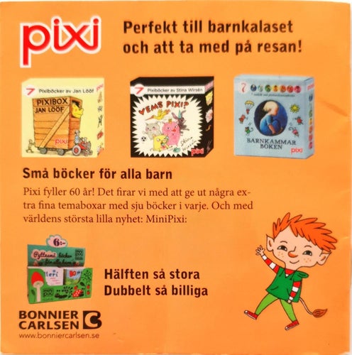 Busiga bebben trollar Minibok PIXI - Fri Frakt