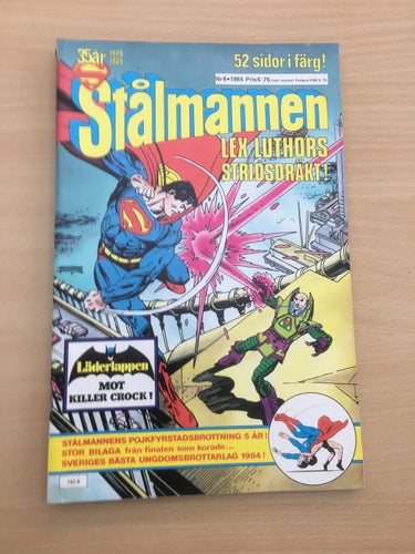 STÅLMANNEN - Nr 6 1984