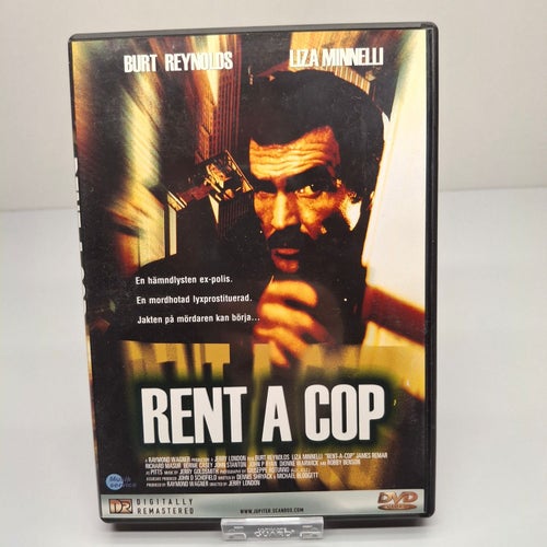 Rent a cop - Burt Reynolds - Region 2, DVD-Film, Svensk text, Fint skick