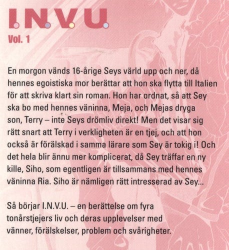 I.N.V.U. # 01 (Swe) (Beg)