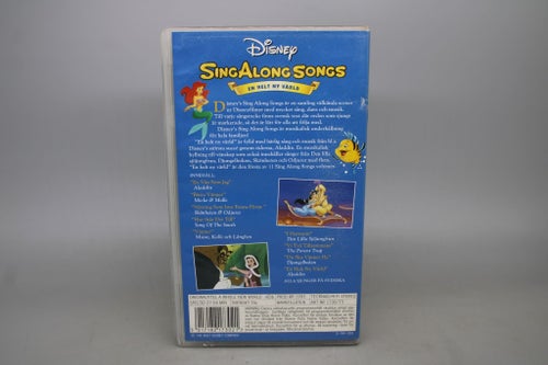 Disney Sing Along Songs - Aladdin en helt ny värld - VHS