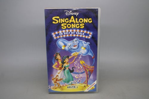 Disney Sing Along Songs - Aladdin en helt ny värld - VHS