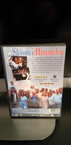 DVD - SÅ SOM I HIMMELEN (SVENSK TEXT I FILMEN)