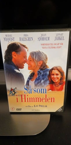 DVD - SÅ SOM I HIMMELEN (SVENSK TEXT I FILMEN)