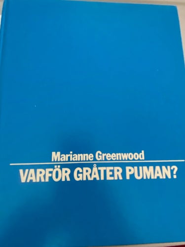 Varför gråter puman? av Marianne Greenwood, 1981